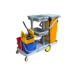 Troli Pembersih Multi Function Cleanning Cart 128 X 79 X 98 cm Krisbow-0