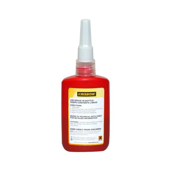Threadlock Kekuatan Tinggi Threadlock High Strength 50ML K1262 Krisbow - Image 4