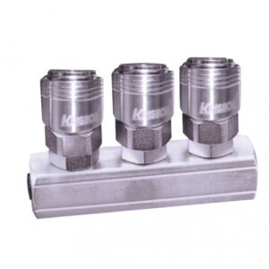 Alat Perkakas Angis Multi Quick 3 Couplers 1/4in QC-3J (Bar) Krisbow-0