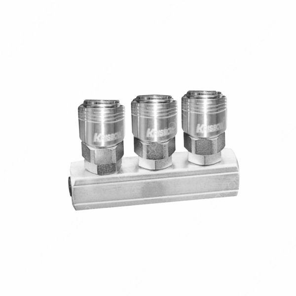 Alat Perkakas Angis Multi Quick 3 Couplers 1/4in QC-3J (Bar) Krisbow-29315