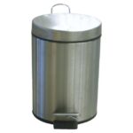Tempat Sampah Waste Bin Round Matt 5 Liter With Pedal Krisbow-0