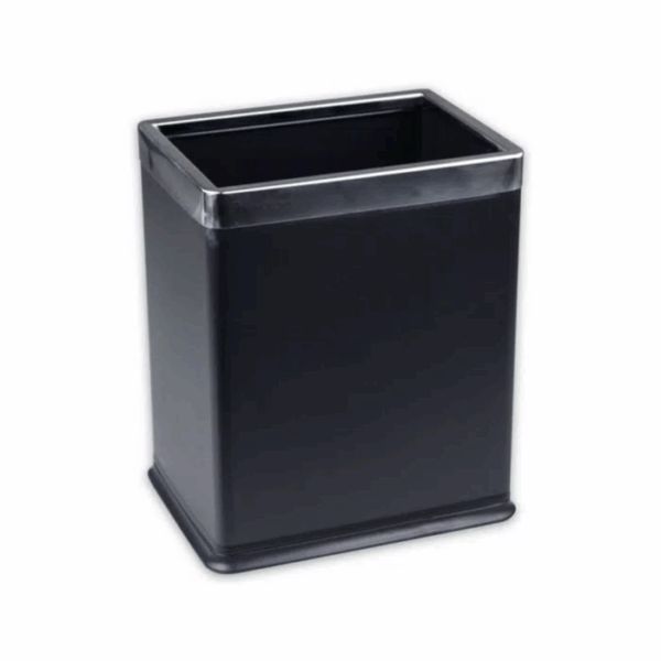 Tempat Sampah Dust Bin 22.5x16.5x27.5cm Black Krisbow-0