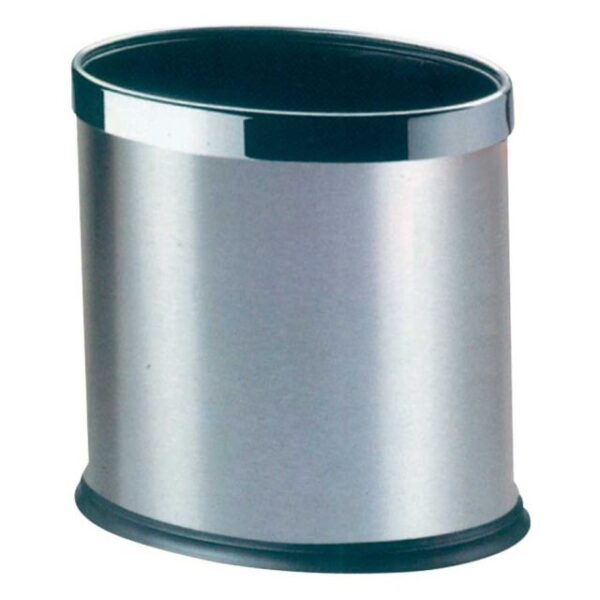 Tempat Sampah Dust Bin Round Stainless Steel 22.5x27cm Krisbow-29558