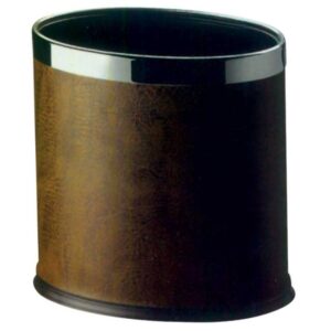 Tempat Sampah Dust Bin Brown Round Guest Room Krisbow-0