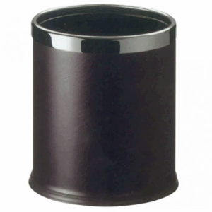 Tempat Sampah Dust Bin Round Guest Room Black Krisbow-0