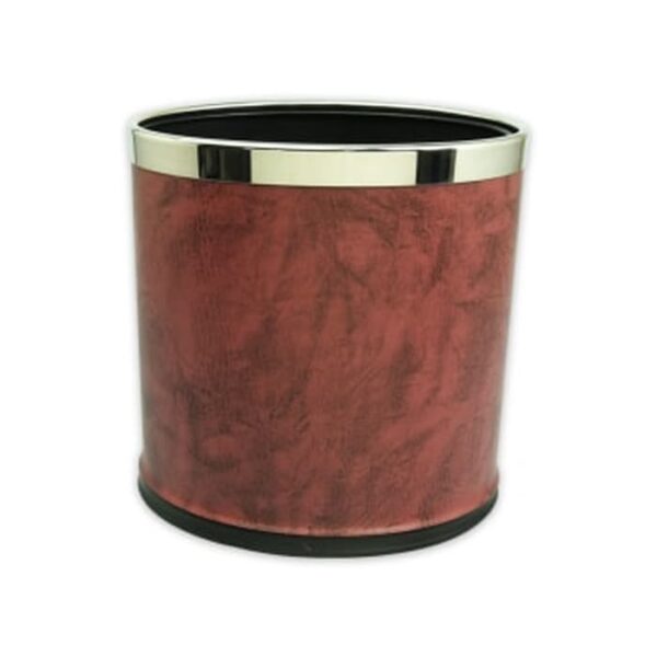 Tempat Sampah Dust Bin Red Oval Guest Room Krisbow-29586