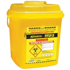 Tempat Sampah Medical Bin Biopak 10 L Krisbow-0