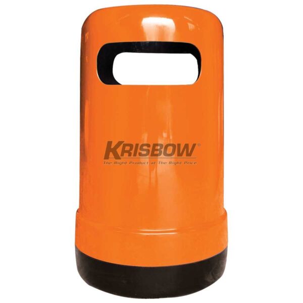 Tempat Sampah Outdoor Waste Bin FiberGlass Krisbow-0