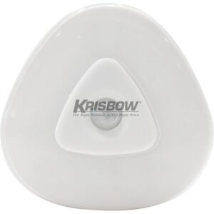 Senter Led Push Light 10LM, 3XAAA Motion Sensor Krisbow-0