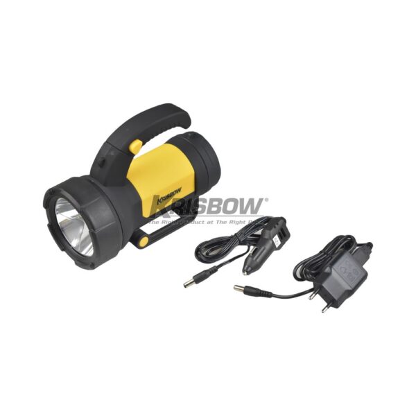 Senter Led Flashlight 200 LM Rechargeable Krisbow-29797