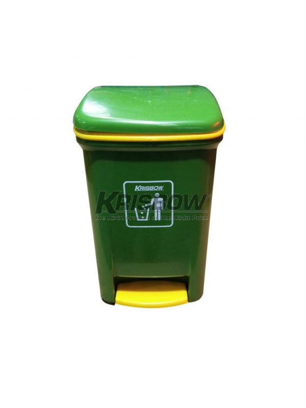 Tempat Sampah Dust Bin Green 8L With Pedal Krisbow-29660