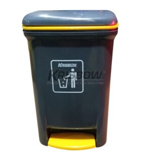 Tempat Sampah Dust Bin Grey 8L With Pedal Krisbow 10154256-0