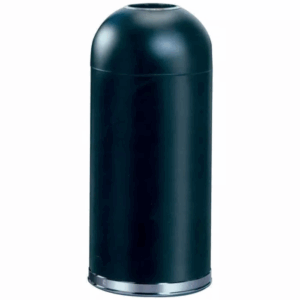 Tempat Sampah Bullet Waste Bin Round 100L Black Krisbow-0