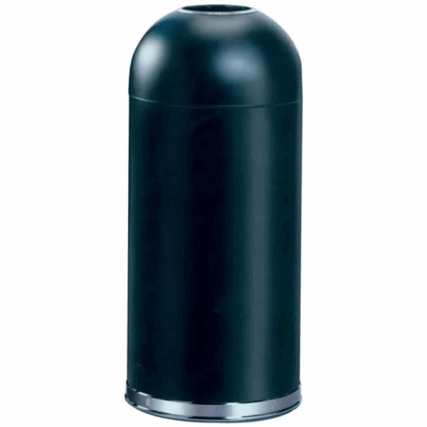 Tempat Sampah Bullet Waste Bin Round 100L Black Krisbow-29720