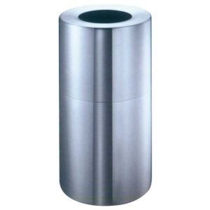 Tempat Sampah Waste Bin Round Stainless Steel 38x775mm Krisbow-0