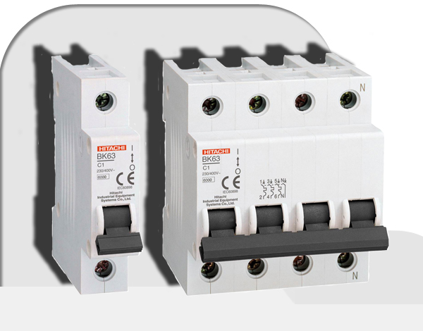Miniature Circuit Breakers MCB Hitachi BK63-6KA-1P 32A-0