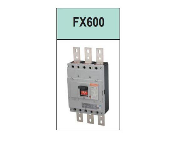 Molded Case Circuit Breakers MCCB Hitachi FX600-3P 300-600A-0