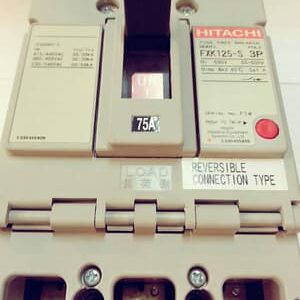 Molded Case Circuit Breakers MCCB Hitachi FXK125S-3P 75A-0