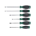 Obeng Cushion Grip Screwdriver Set 6Pcs Sata 09301ME-0