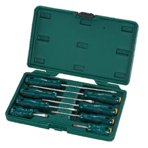 Obeng A-Series Combi Nation Screwdriver Set 8Pcs Sata 09306-0