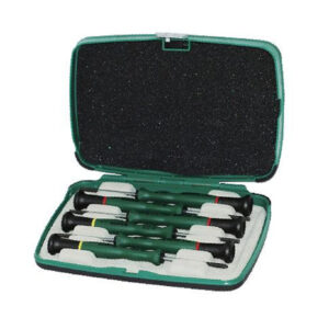 Obeng Precision Combination Screwdriver Set 6Pcs Sata 09312-0