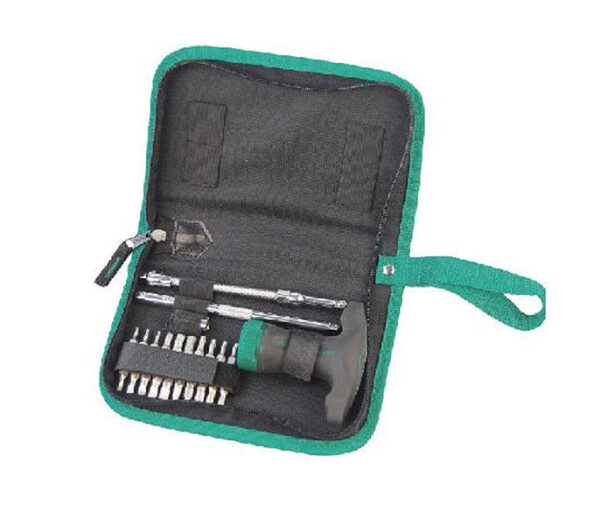 Obeng Ratcheting Screwdriver Set 24Pcs Sata 09341-30659