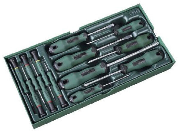 Combination Screwdriver Tray Set 13Pcs Sata 09913-30552
