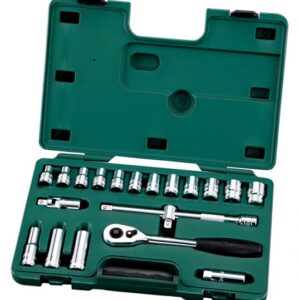Metric Socket Set 20Pcs 1/2" Drive Sata 09005-0