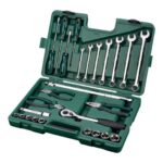 Metric Socket Tool Set 26Pcs 1/2" Drive Sata 09502-0