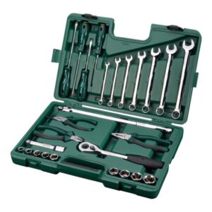 Metric Socket Tool Set 26Pcs 1/2" Drive Sata 09502-0