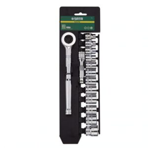 Metric Socket Set 14Pcs 3/8" Drive Sata 09523-0