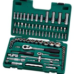 Metric Socket Set 86Pcs 1/4" & 1/2" Drive Sata 09013-0