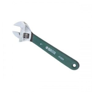 Kunci Inggris Dipping Handle Adjustable Wrench 8" Sata 47223-0
