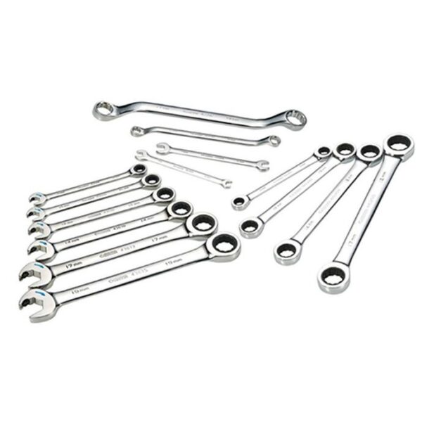 Kunci Ring Pas Set 14 Pcs Ratcheting Wrench Sata 06003M-0