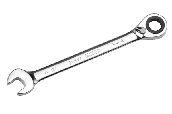 Kunci Ring Pas 19 mm Reversible Ratcheting Wrench Sata 46612-31295