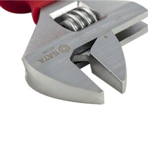 Kunci Inggris Listrik VDE Insulated Adjustable Wrench 8" Sata 47102-0