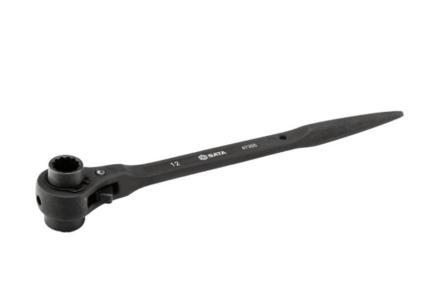 Metric Construction Ratcheting Wrench 17 X 19 mm Sata 47309-0