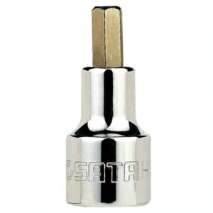Metric Hex Bit Socket 1/2" Drive 50L 17 mm Sata 24209-0