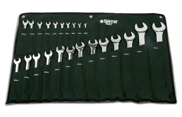 Kunci Ring Pas Set 23Pcs Combination Wrench Set Sata 09027-31447