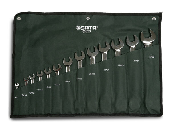 Kunci Ring Set 13Pcs Double Open End Wrench Sata 09029-31446