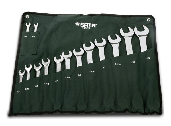 Kunci Ring Pas Set 14Pcs SAE Combination Wrench Set Sata 09069-31448