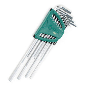 Kunci L Hex Key Set 12Pcs Extra Long S.A.E. Sata 09104-0