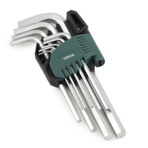 Kunci L Hex Key Set 9Pcs Long Arm Metric Sata 09107A-0