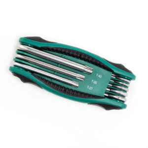 Kunci L Hex Key Set 8Pcs Foldup Torx® Tamper-Proof Sata 09123-0