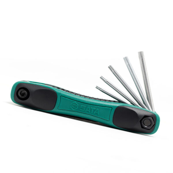 Kunci L Hex Key Set 8Pcs Foldup Torx® Tamper-Proof Sata 09123-31675