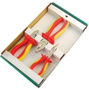 Tang Vde Plier Set 3Pcs Insulated Sata 09261-0