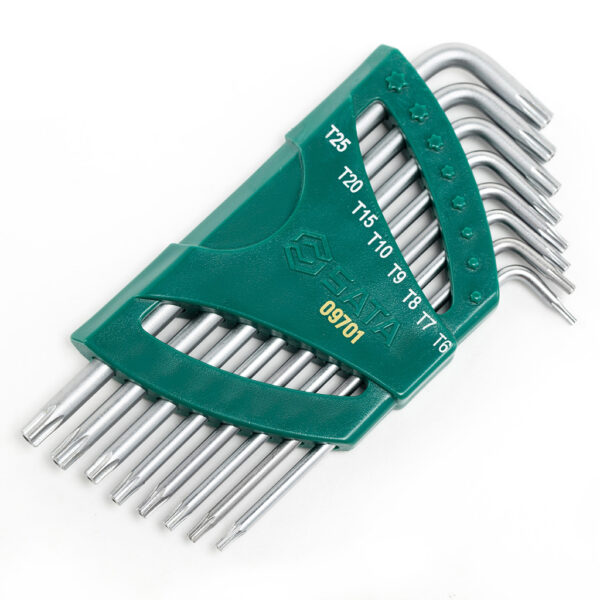 Kunci L Hex Key Set 8Pcs Torx Tamper-Proof Key Set Sata 09701-0