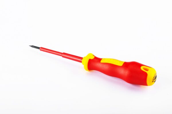 Obeng Vde Insulated Slotted Cushion Grip 2.5 X 75 mm Sata 61321-0