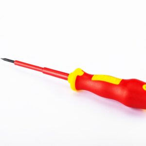 Obeng Vde Insulated Slotted Cushion Grip 6.5 X 150 mm Sata 61325-0