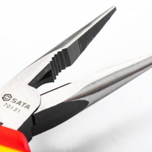 Tang Lancip Vde Insulated Long Nose Pliers 8" Sata 70132-0